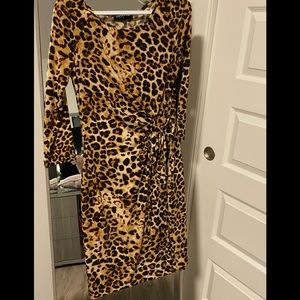 Cheetah dress worn a few times